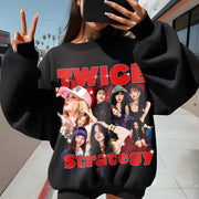 Retro Twice Strategy Shirt Guess My Strategy Sweatshirt TWICE 14th Mini Album Shirt Twice - Lilybirchmarket