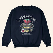 Retrokid Merch Retrokid Originals Sew Sorry Navy Sweatshirt Gifts For Besties - Lilybirchmarket