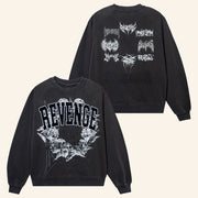 Revenge Merch Alumni Sweatshirt Black Gift Ideas For Dudes - Lilybirchmarket
