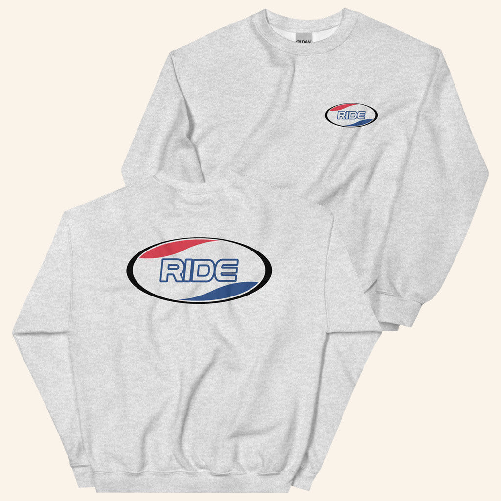 Ride The Pod Merch Sexi Ride Logo Crewneck Sweatshirt Gifts For Father - Lilybirchmarket