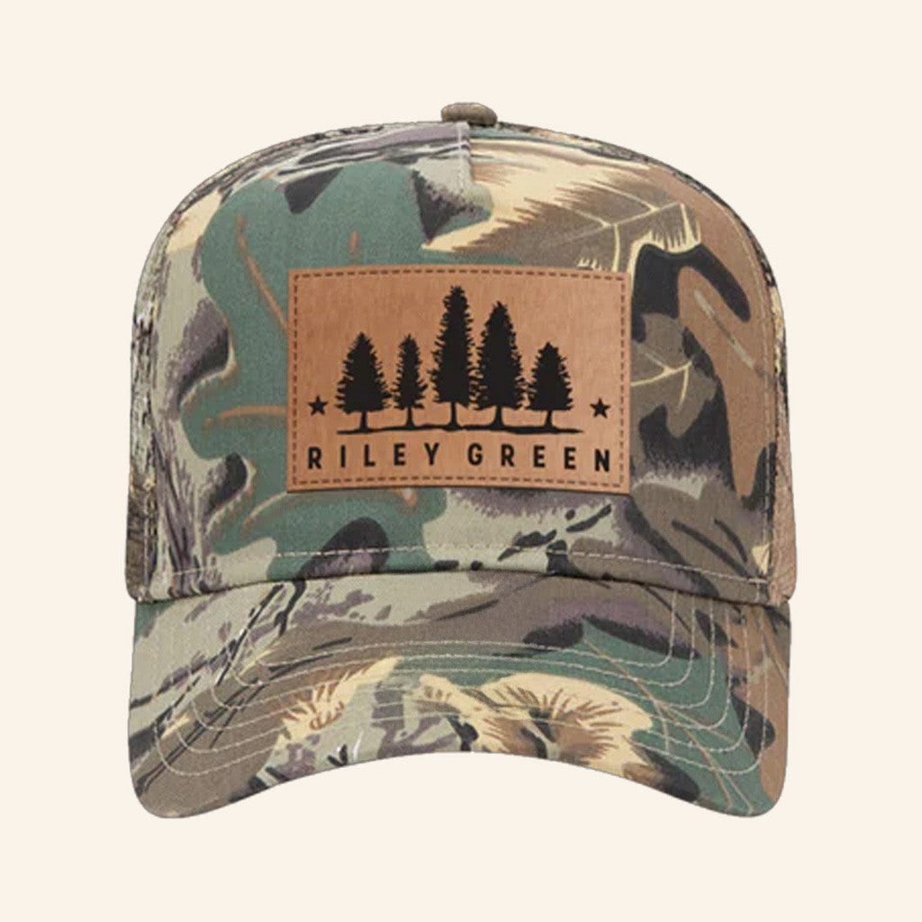 Riley Green Merch Camo Trucker Hat Christmas Gift Ideas For Boyfriend - Lilybirchmarket
