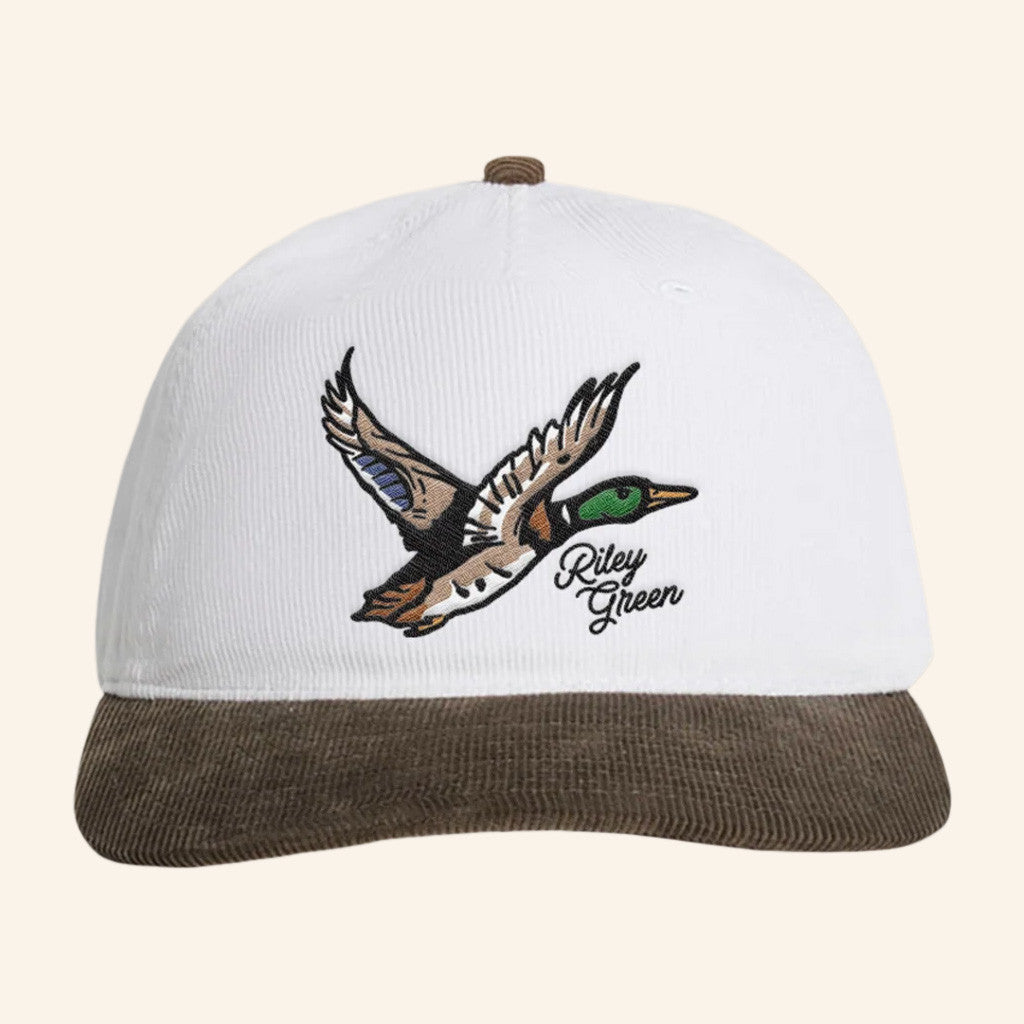 Riley Green Merch Duck Embroidered Hat Birthday Gifts For Music Lovers - Lilybirchmarket