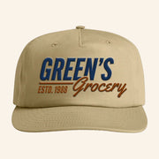 Riley Green Merch Green's Grocery Snapback Hat Embroidered Christmas Present For Dad - Lilybirchmarket
