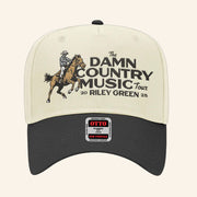 Riley Green Merch Tour 2025 Cowboy Hat Embroidered Gifts For Music Lovers - Lilybirchmarket