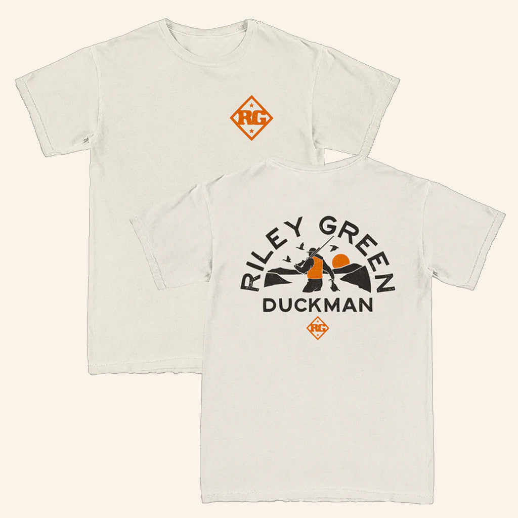 Riley Green Merch Tour 2025 Duckman T-Shirt Gift Ideas For Music Lovers - Lily Birch Market
