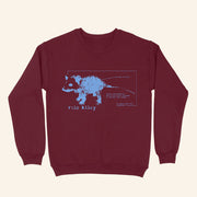 Rilo Kiley Merch Schematic Possum Crewneck Sweatshirt Christmas Gifts For Guys - Lilybirchmarket