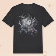 Riot Games Merch Arcane Caitlyn And Vi Foil T-Shirt Gifts For Game Lovers - Lily Birch Market