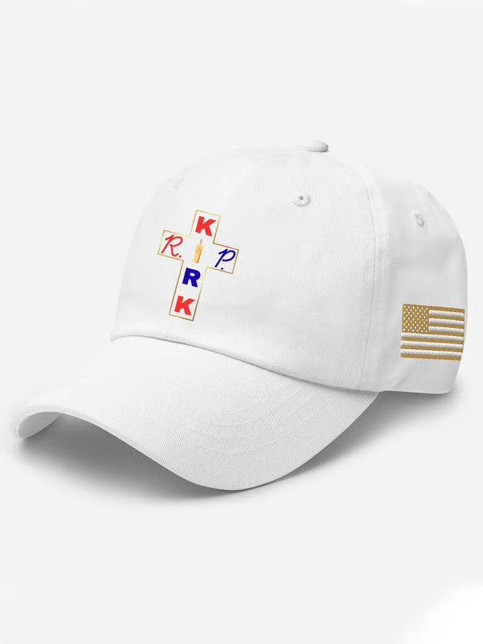 RIP Charlie Kirk Hat Embroidered Charlie Kirk Shooters Merchandise Patriotic Hat - Lilybirchmarket