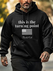 RIP Charlie Kirk This Is The Turning Point Hoodie The Turning Point USA TPUSA Clothing Gifts - Lilybirchmarket