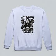 Rip Ozzy Osbourne Bat 2025 Sweatshirt Memorial Gifts For Rock Fans - Lilybirchmarket