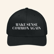 Ripped Redneck Merch Make Sense Common Again Trucker Hat Embroidered Dad Christmas Gifts - Lilybirchmarket