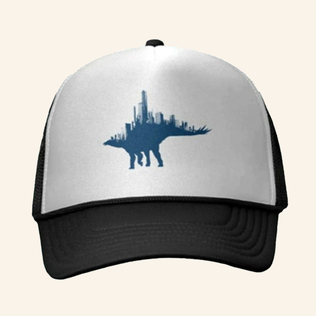 RippedRedneck Merch Citysaurus Trucker Hat Christmas Gift Ideas For Him - Lilybirchmarket