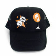 Rise Records Merch Dance Gavin Dance Jackpot Juicer Black Mesh Trucker Hat Dad Gifts - Lilybirchmarket