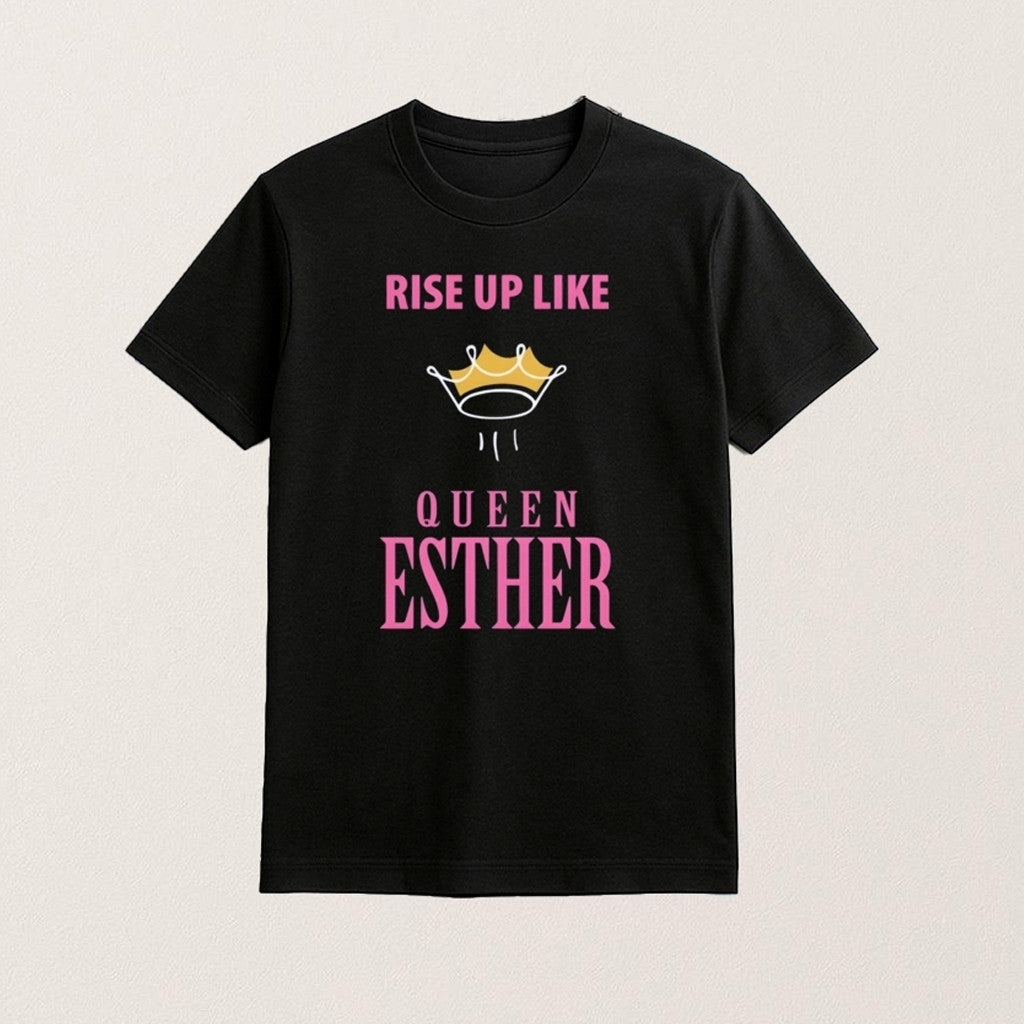 Rise Up Like Queen Esther Shirt Faith Clothing Gifts For Christian Women - Lily Birch Market