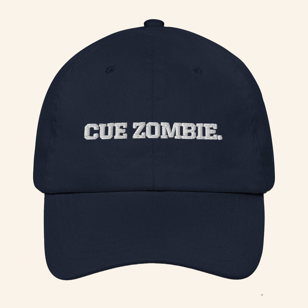 ROAR Merch Cue Zombie Embroidered Hat Unique Gifts For Boyfriend - Lilybirchmarket