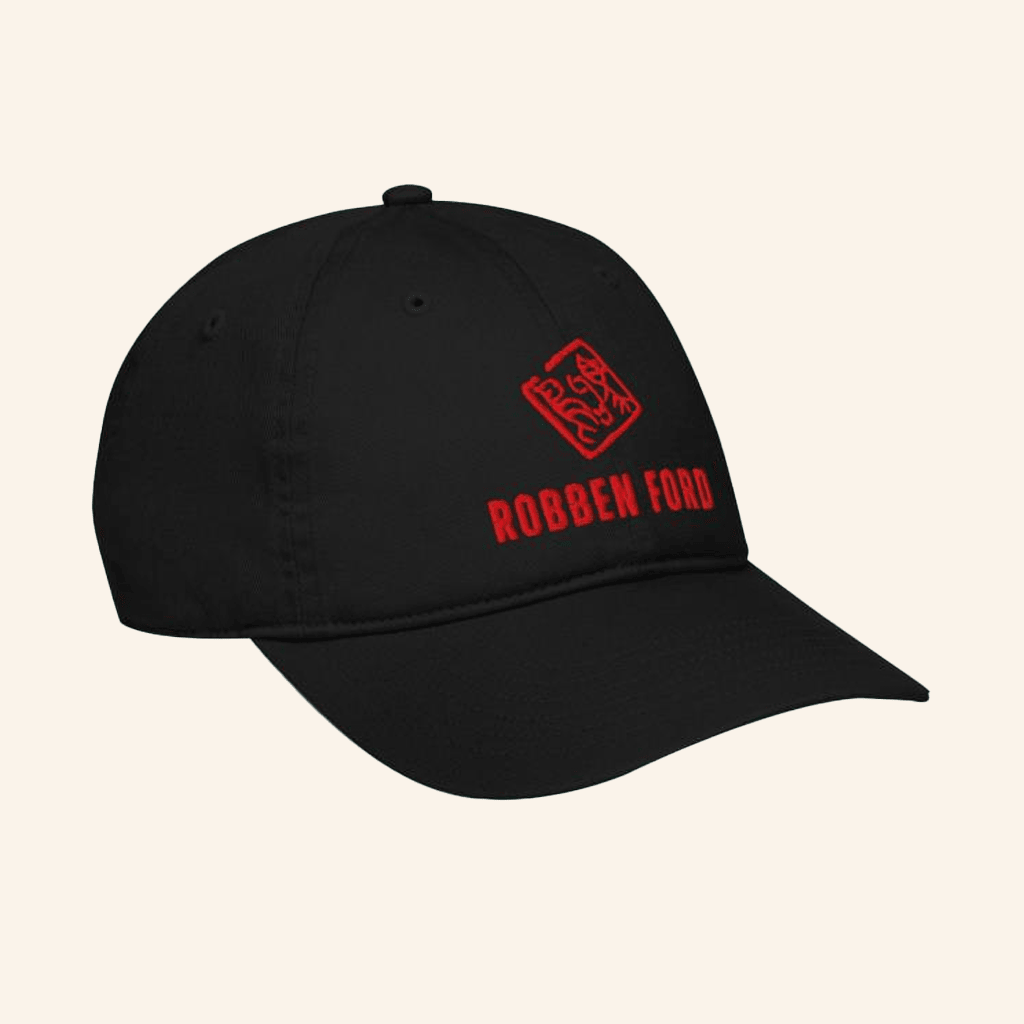 Robben Ford Merch Organic Embroidered Hat Unique Gift For Boyfriend - Lilybirchmarket