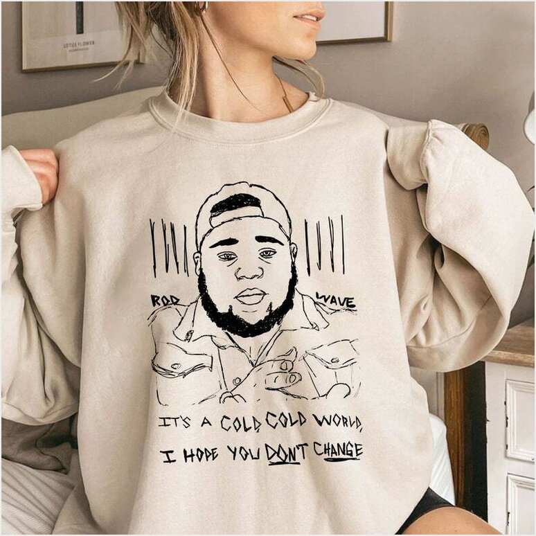Rod Wave Concert T-Shirt SweatShirt Hoodie, Retro Rod Wave Nostalgia Tour Shirt, Beautiful Mind Tour, Rod Wave Merch Gifts For Her - Lilybirchmarket