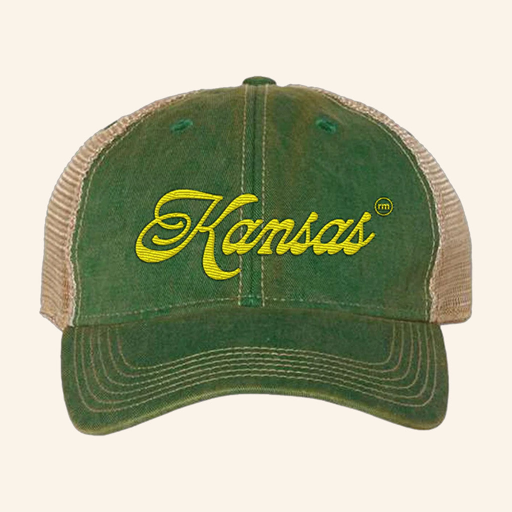 Role Model Merch Kansas Anymore Trucker Hat Embroidered Christmas Gifts Ideas For Him - Lilybirchmarket