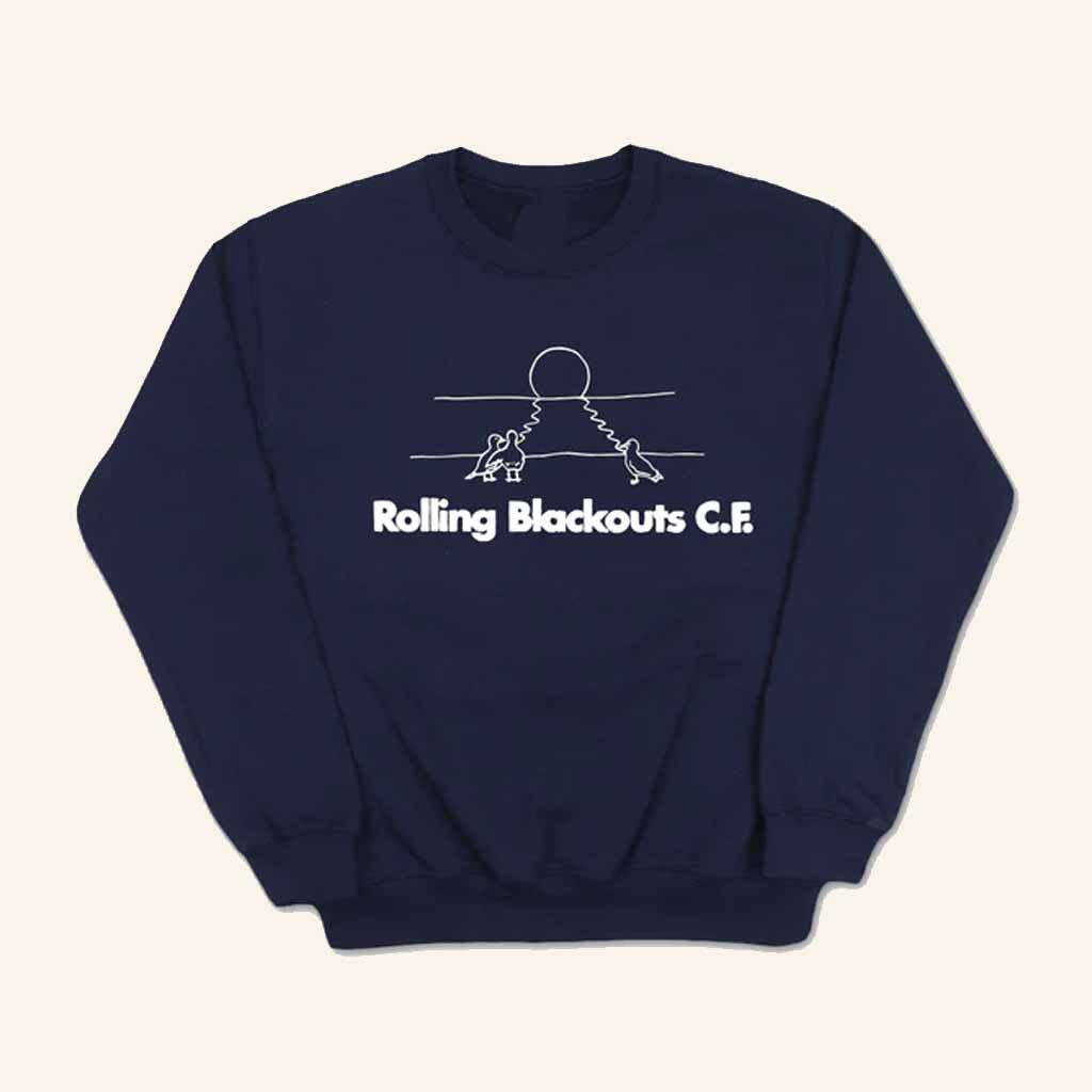 Rolling Blackouts Coastal Fever Merch Gulls Sweatshirt Christmas Ideas For Boyfriend - Lilybirchmarket