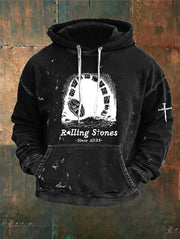 Rolling Stones Since AD33 Hoodie Men's He Is Risen Easter Sunday Clothes Christian Gifts - Lilybirchmarket