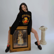 Rotten Mango Merch Stephanie Soo Rotten Mango Fall Black Sweatshirt Gift Idea for Boyfriend - Lilybirchmarket