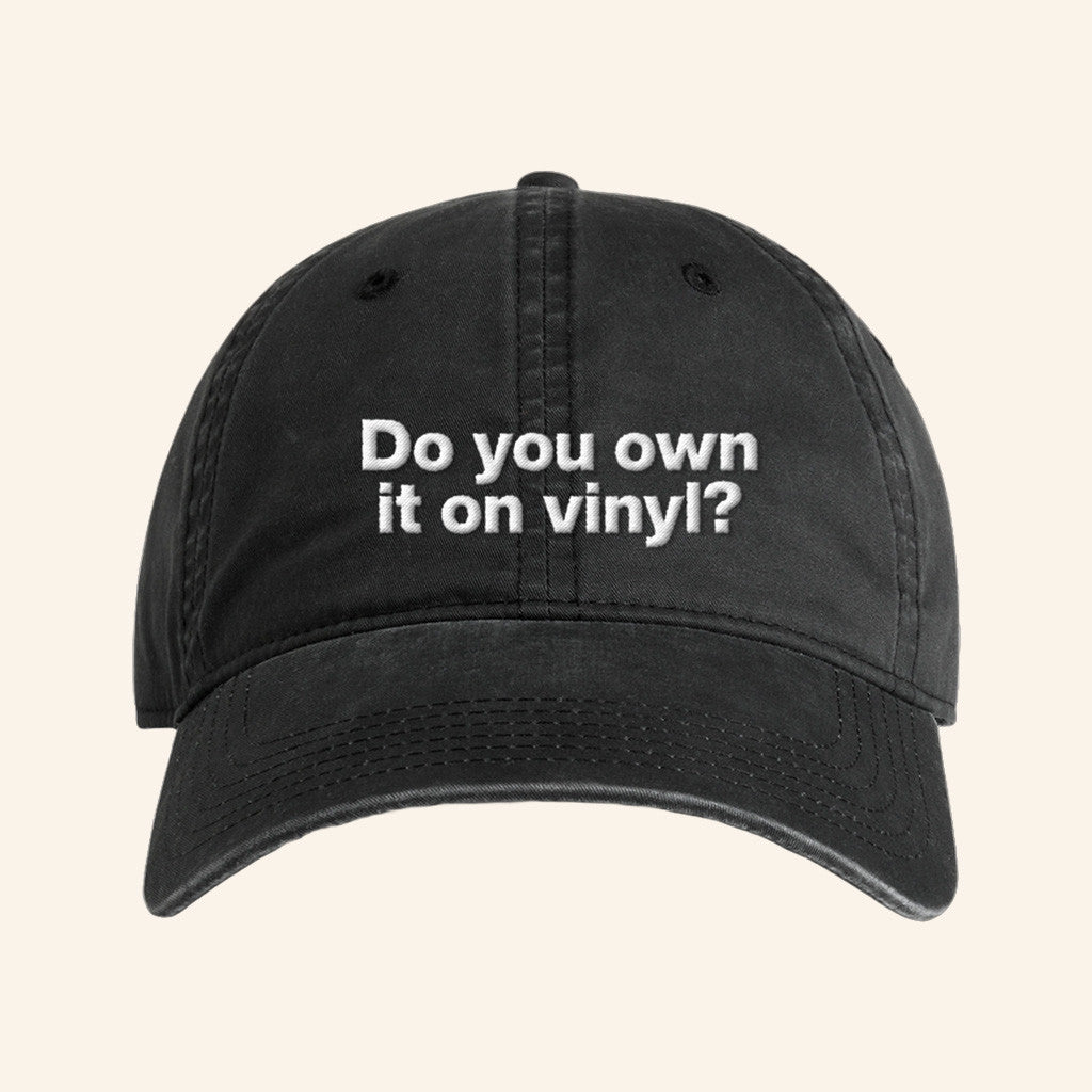 Rough Trade Merch Do You Own It On Vinyl Hat Gifts For Him - Lilybirchmarket