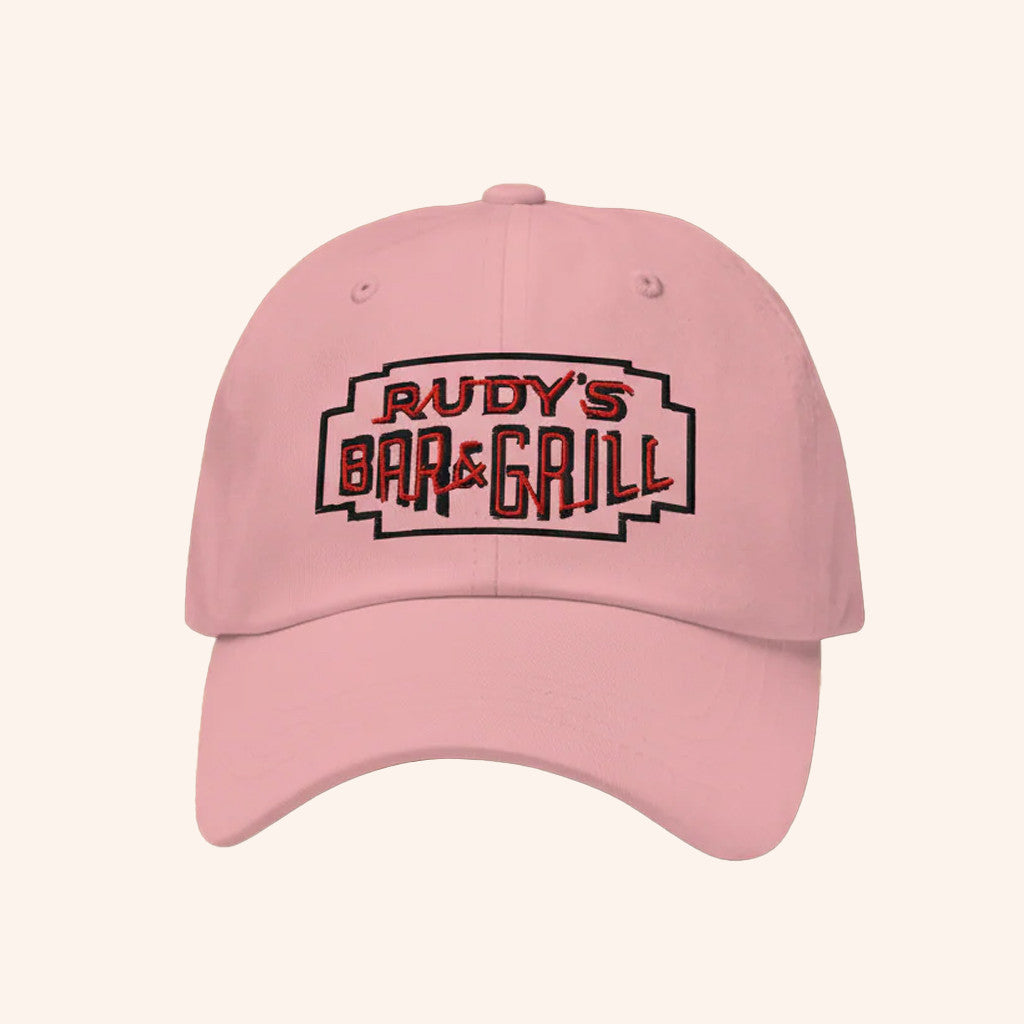 Rudy's Bar And Grill Neon Merch Rudy's Bar And Grill Hat Valentine's Day Pink Cap Gifts For Her - Lilybirchmarket