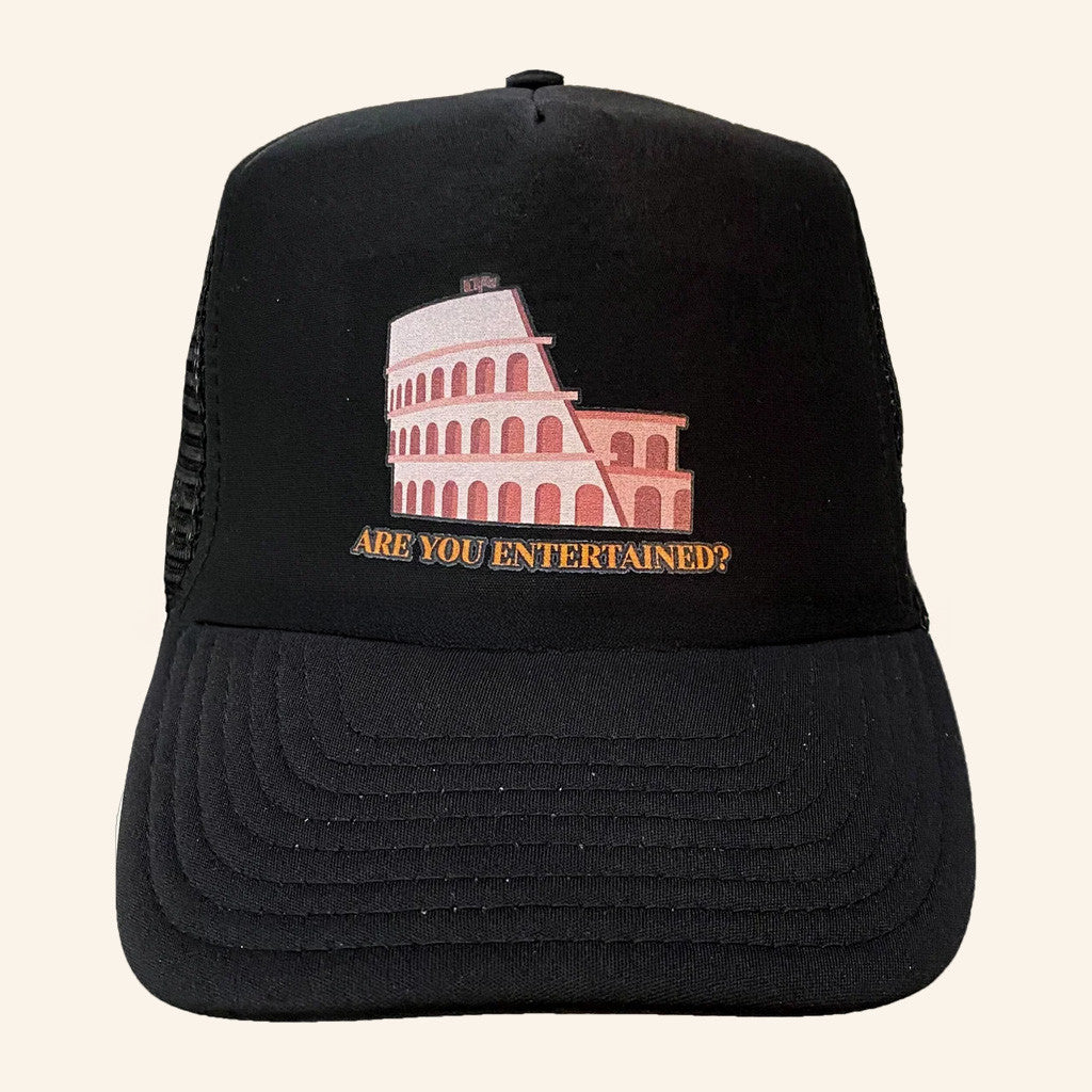 Russ Merch Are You Entertained Trucker Hat Gifts For Rapper Fans - Lilybirchmarket