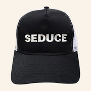 Russ Merch Embroidered SEDUCE Trucker Hat Best Gifts For Rap Lovers - Lilybirchmarket