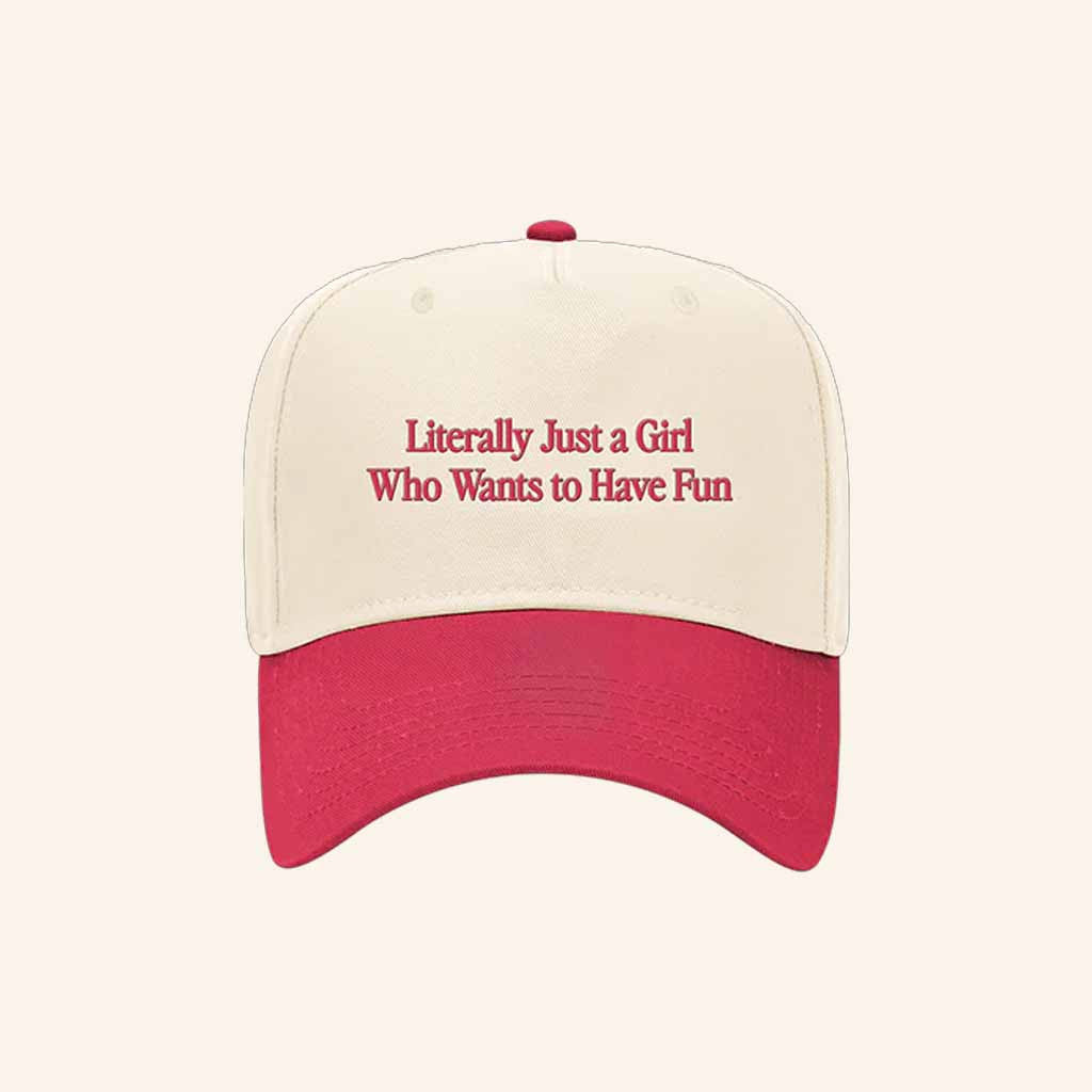 Russell Dickerson Merch Literally Just A Girl Hat Best Christmas Gifts For Sister - Lilybirchmarket