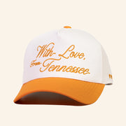 Rustler Hat Co Merch Orange With Love From Tennessee Embroidered Hat Gifts For Dad - Lilybirchmarket