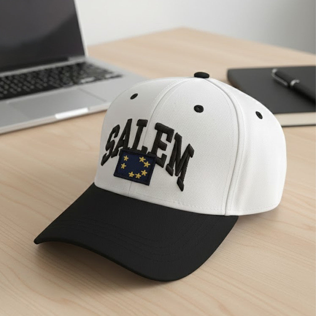 S4lem Merch Salem EU Flag Embroidered Hat Gifts For Music Fans - Lilybirchmarket