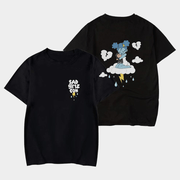 Sad Girlz Plushy Tee Black Junior H Merch - Lily Birch Market