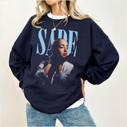Sade Sweatshirt Sade Tour Shirt Retro Sade Love Deluxe Graphic Tee Sade Adu T-Shirt Gift For Men Gifts For Besties - Lilybirchmarket
