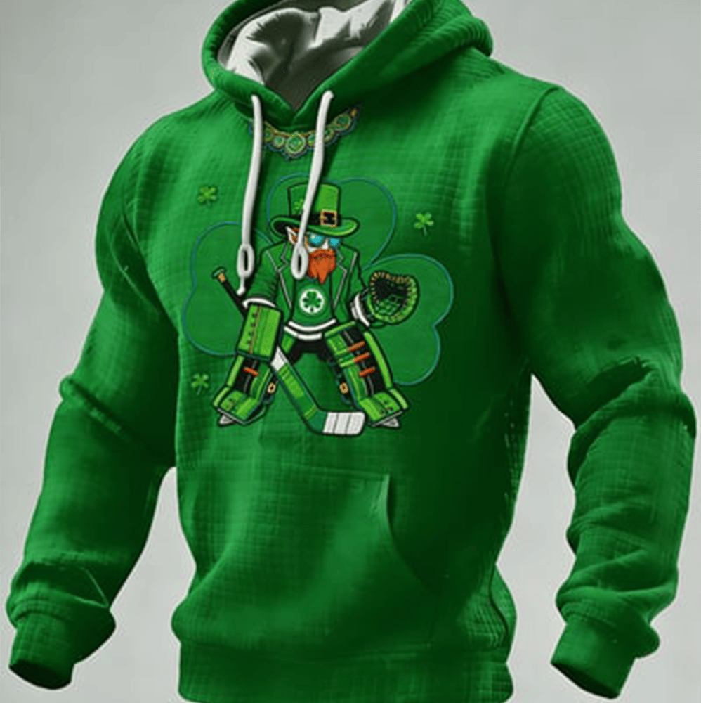 Saint Patrick Golfing Hoodie St Patrick's Day Apparel Unique Gift For Coworkers - Lilybirchmarket