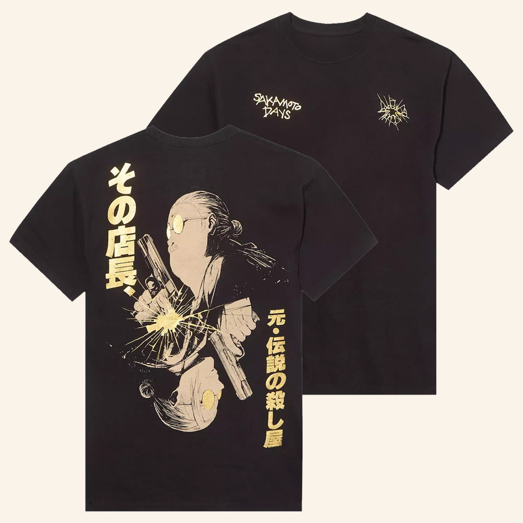 Sakamoto Days Merch Bullet Foil T-Shirt Best Gift For Manga Lovers - Lily Birch Market