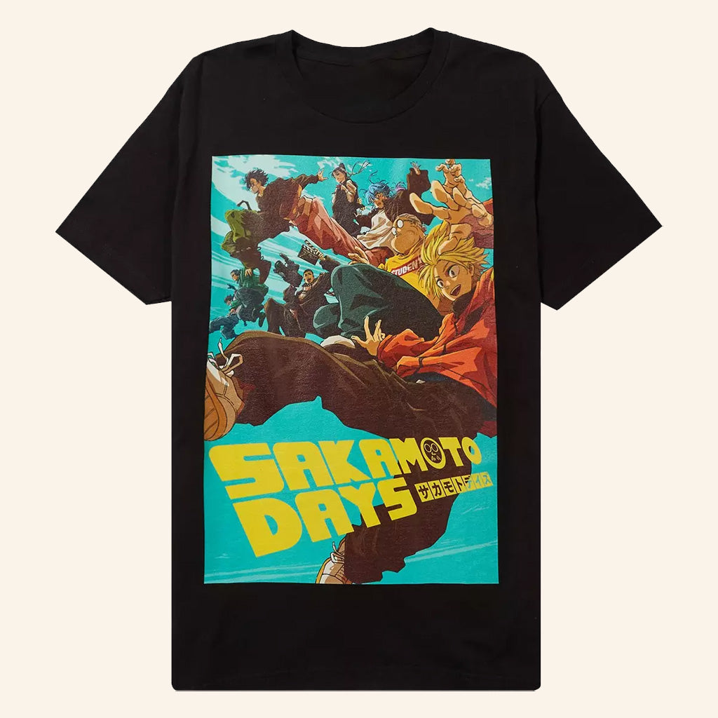 Sakamoto Days Merch Sakamoto Days Group Poster T-Shirt Best Gift For Manga Fan - Lily Birch Market