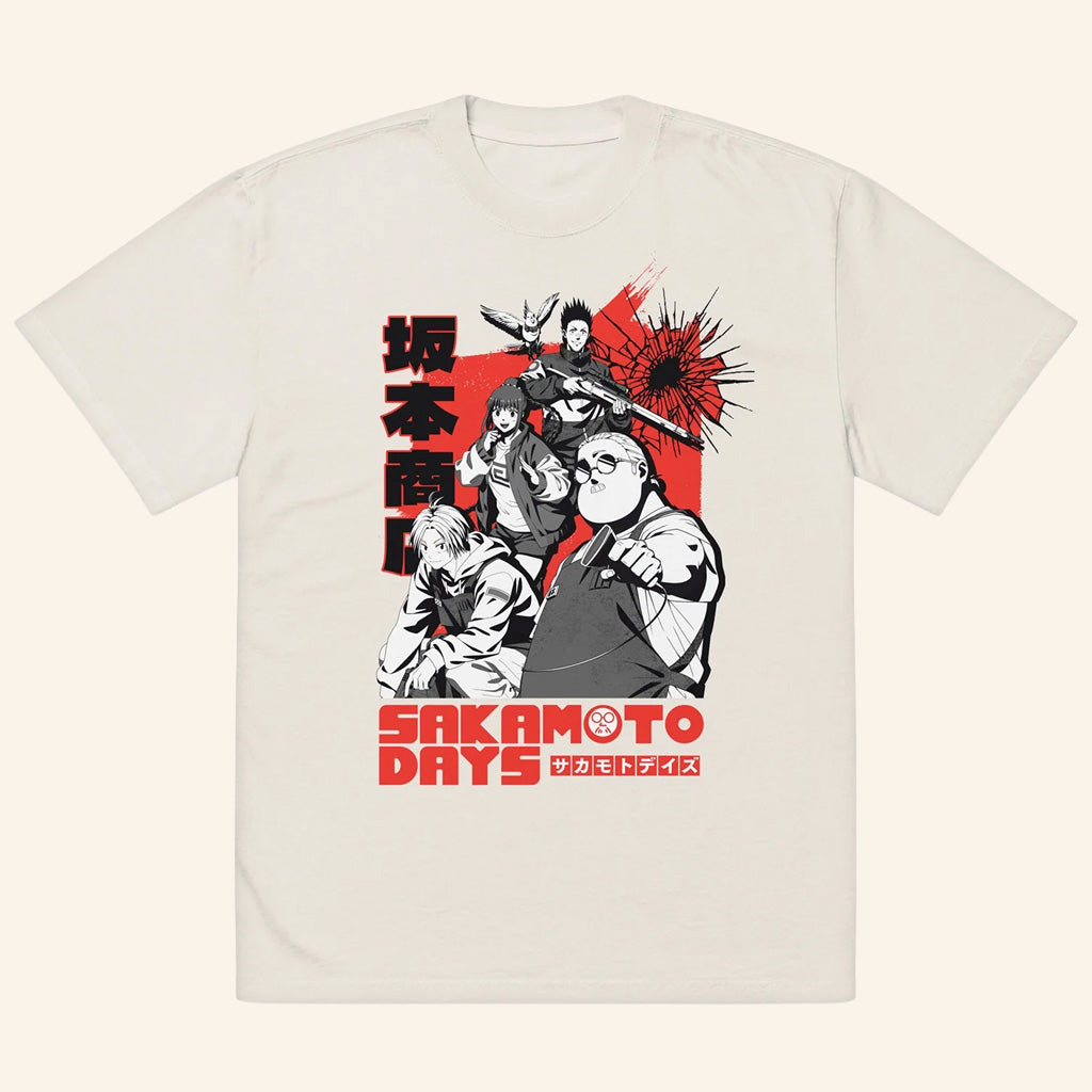 Sakamoto Days Merch Sakamoto Days Group T-Shirt Gifts Ideas For Brothers - Lily Birch Market