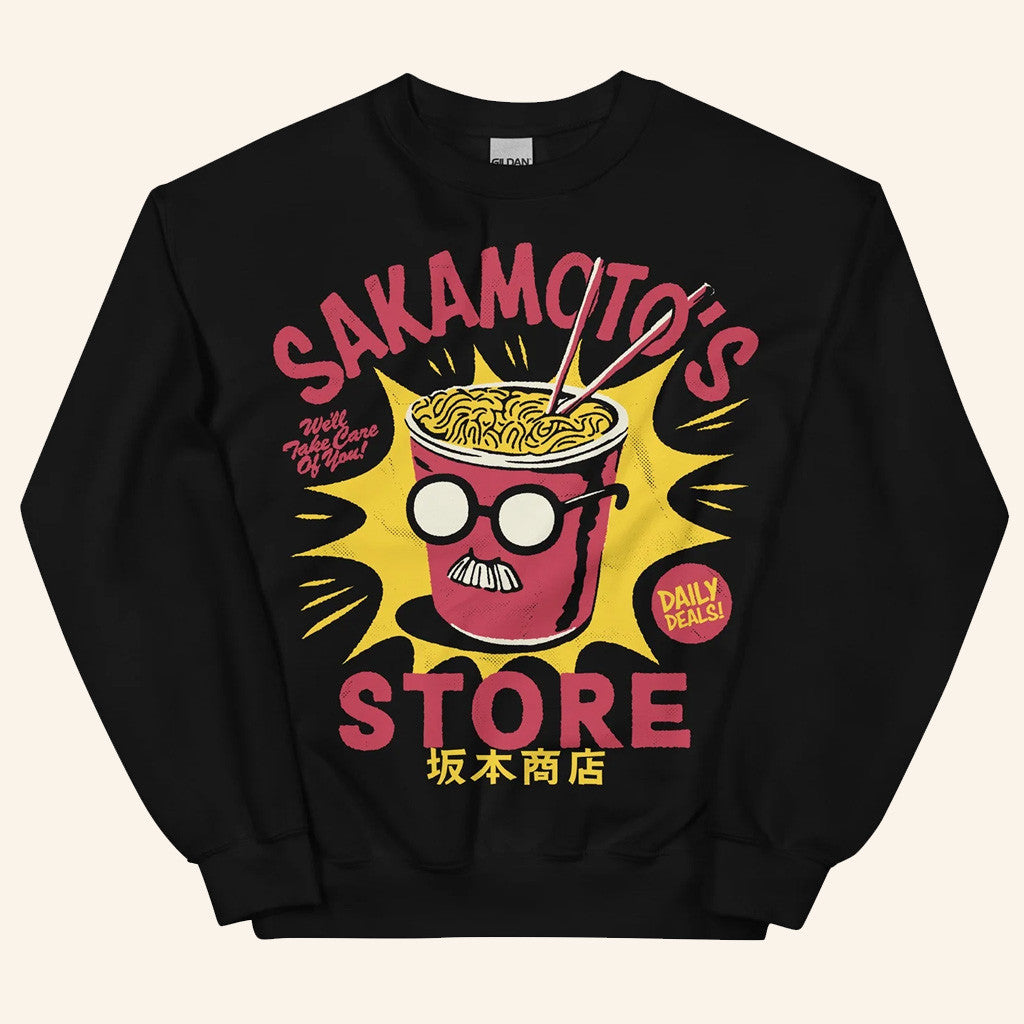 Sakamoto Days Merch Sakamoto's Store Sweatshirt Cool Gifts For Anime Lovers - Lilybirchmarket