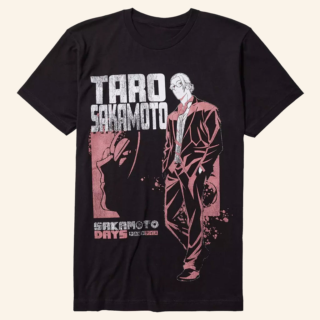Sakamoto Days Merch Taro Tonal Profile T-Shirt Best Presents For Anime Fans - Lily Birch Market