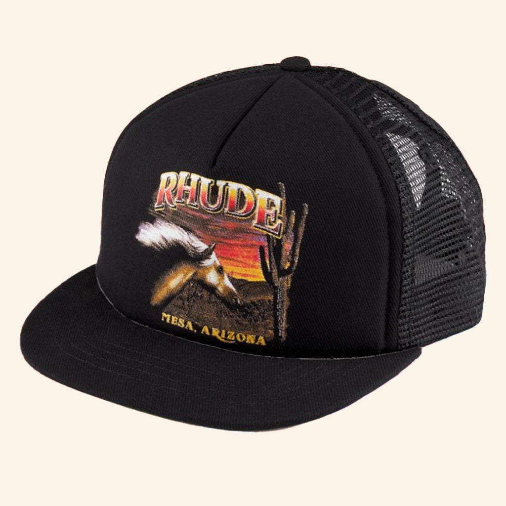 Saks Fifth Avenue Merch Mesa Stallion Trucker Hat Snapback Christmas Gifts For Him - Lilybirchmarket