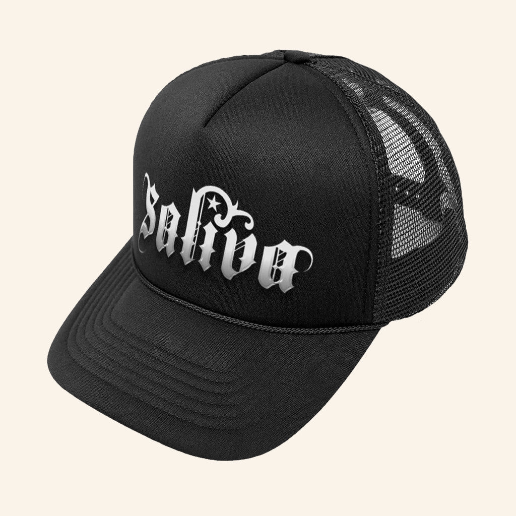 Saliva Merch Saliva Black Snapback Logo Hat Birthday Gifts For Boyfriend - Lilybirchmarket