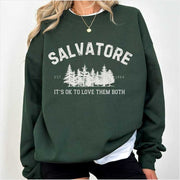 Salvatore Brothers Sweatshirt Mystic Falls Virginia T-Shirt Gifts For Sister Merch Clothing - Lilybirchmarket