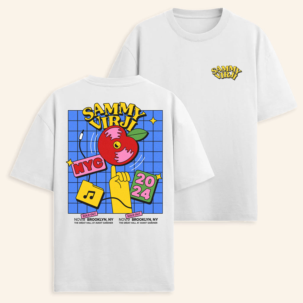 Sammy Virji Merch NYC 2024 T-Shirt Christmas Presents For Girlfriend - Lily Birch Market