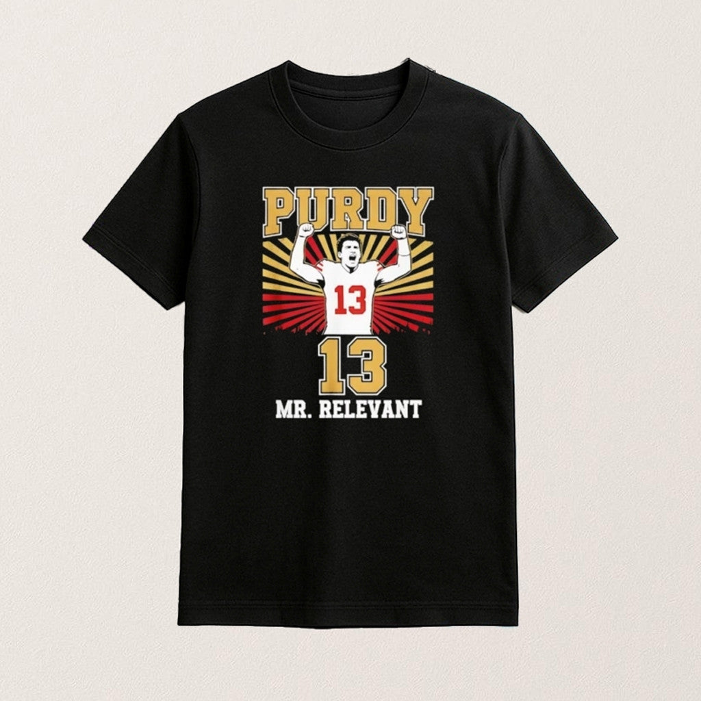 San Francisco Football Merch Brock Purdy Mr Irrelevant 13 Shirt Best Gifts For Football Lovers - Lily Birch Market