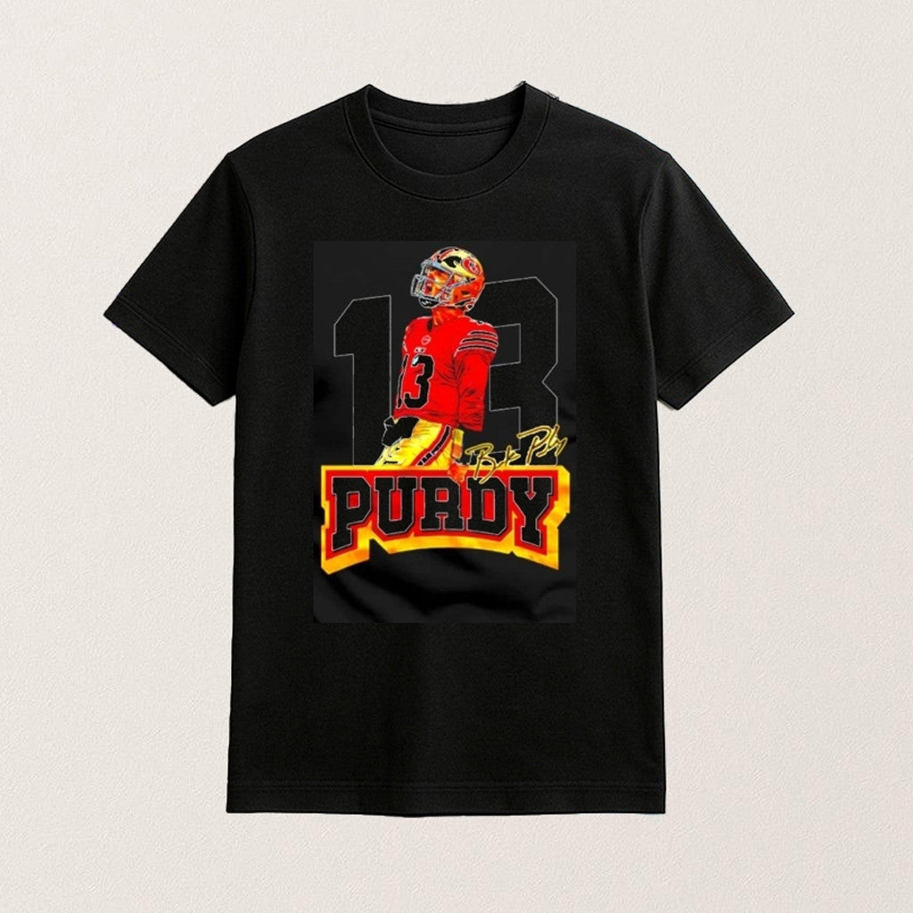San Francisco Football Merch Brock Purdy Player 13 Shirt Gifts Ideas For Football Lovers - Lily Birch Market