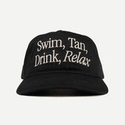 Sandsurf Merch Duvin Swim Tan Relax Black Hat Gifts For Father - Lilybirchmarket
