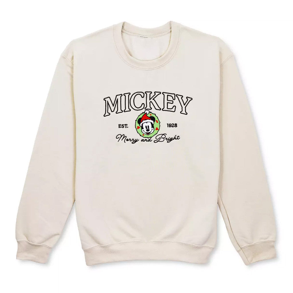 Santa Mouse Holiday Sweatshirt Christmas Present Ideas For Her - Lilybirchmarket