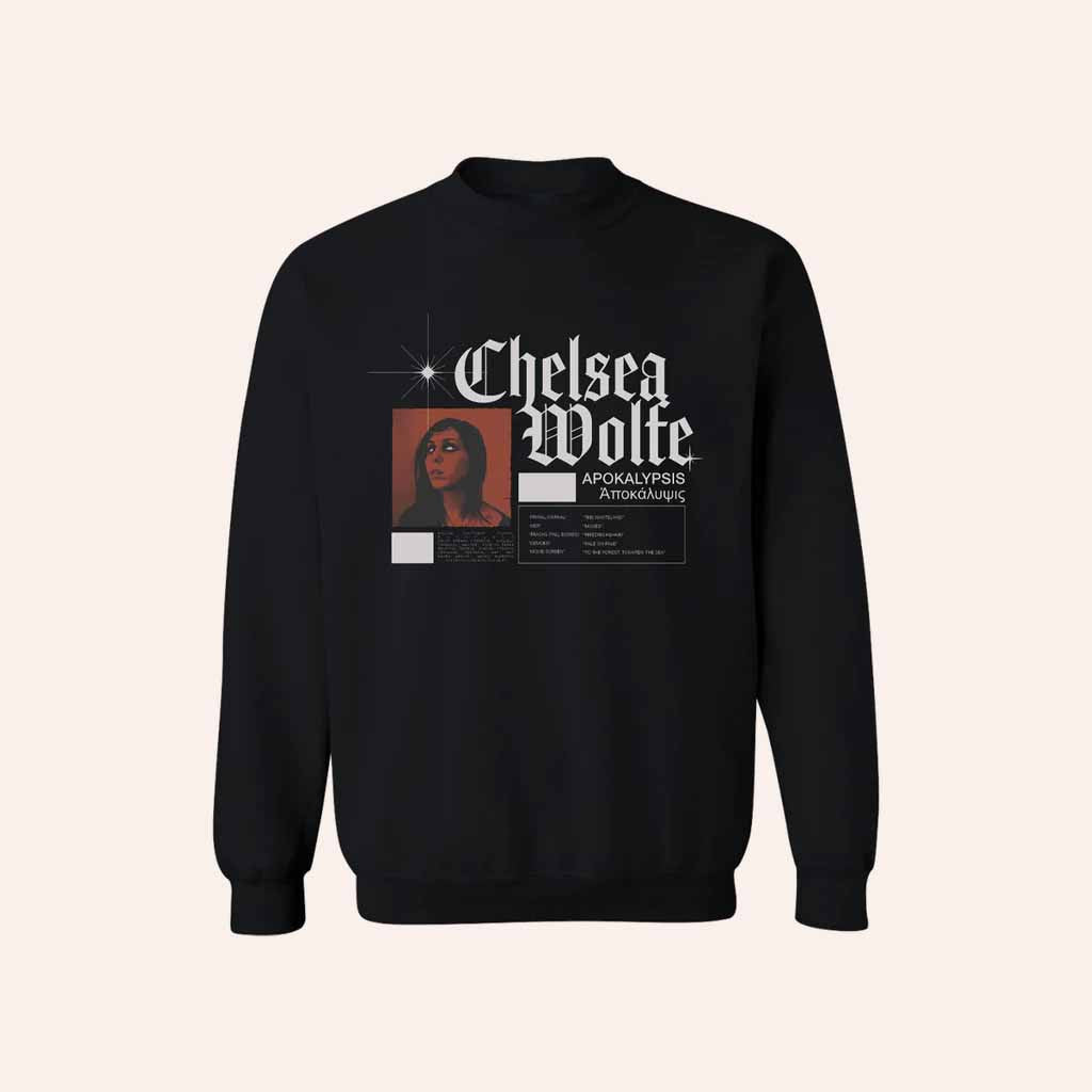 Sargent House Records Merch Apokalypsis Black Sweatshirt Christmas Gift For Friend - Lilybirchmarket