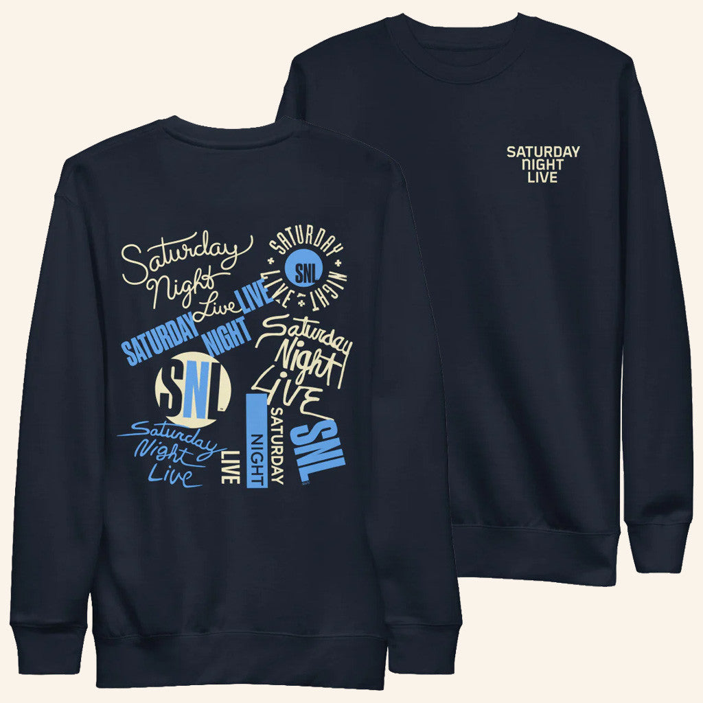 Saturday Night Live Merch Legacy Logos Sweatshirt Unique Gifts For Mom - Lilybirchmarket